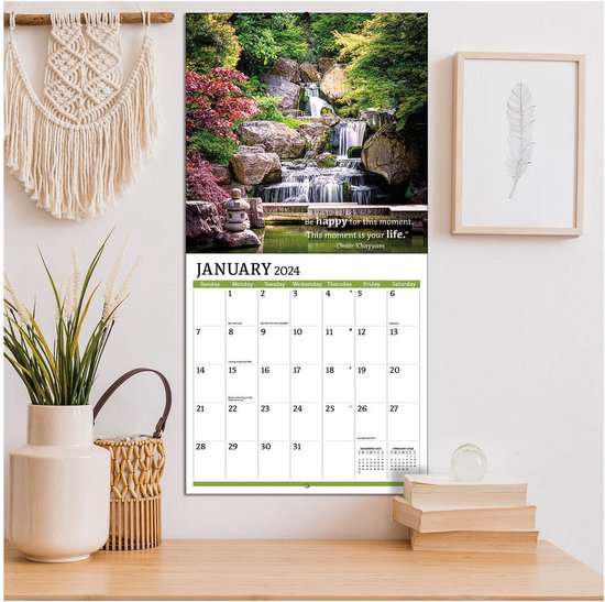 Calendrier Zen 2024 TL Turner