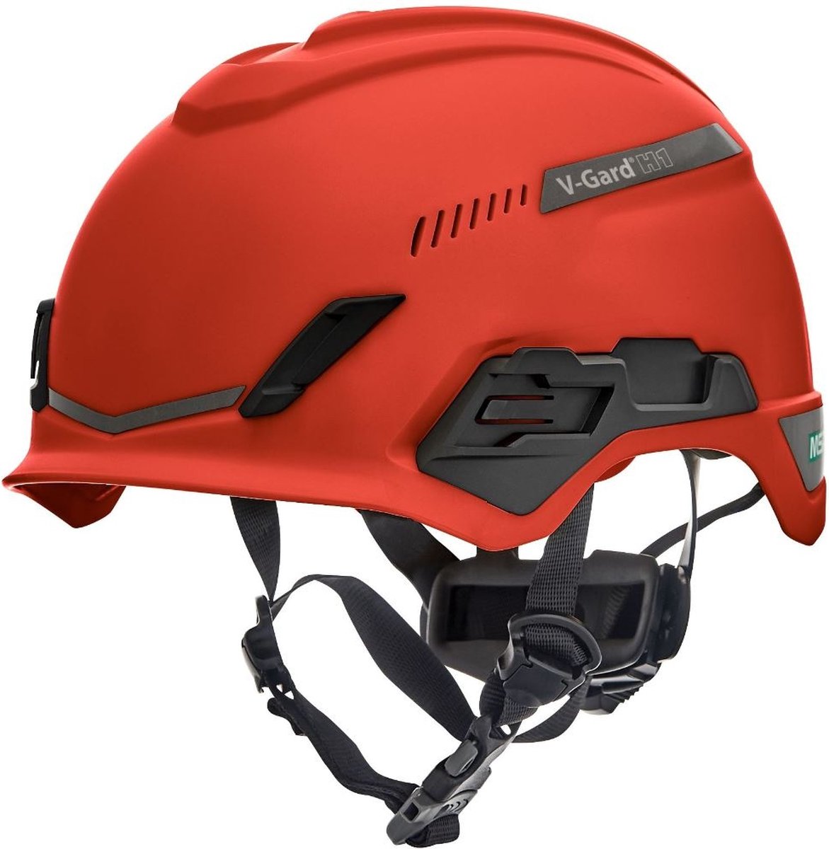 MSA V-Gard H1 Trivent Alpinehelm rood MSA