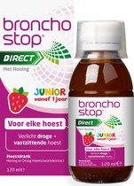 Bronchostop Direct Junior - Hoestdrank - Met honing - 120ml