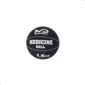 Medicijnbal 1,5KG - Medicinebal 1,5KG - Rubber - Top kwaliteit - Zwart/paars