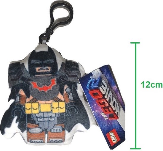 LEGO The Movie 2 - Bag Clip Sleutelhanger Pluche - Batman