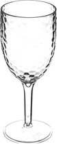 5Five Wijnglazen Estiva - transparant - onbreekbaar kunststof - 350 ml