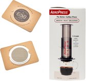 Aeropress Coffee Maker + IMS E&B LAB filter 35 micron + IMS E&B LAB filter 150 micron