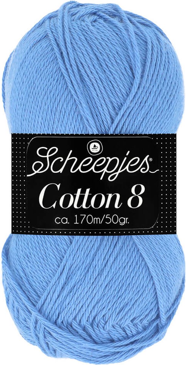 Scheepjes Cotton 8 50g - 506 Paars