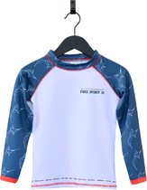 Ducksday - UV Zwemshirt - lange mouw - voor kinderen - unisex - Straya - 158/164 - 14 jaar - rashguard