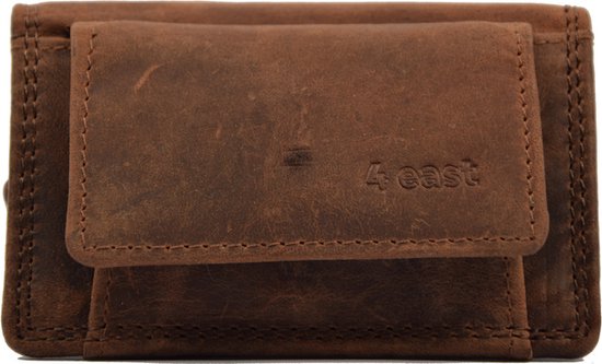 Mini portefeuille dames et hommes - portefeuille de vacances - portefeuille compact - portefeuille en cuir de buffle - petit portefeuille - portefeuille - mini portefeuille