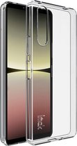 IMAK UX-5 Series Sony Xperia 10 V Hoesje Flexibel TPU Transparant