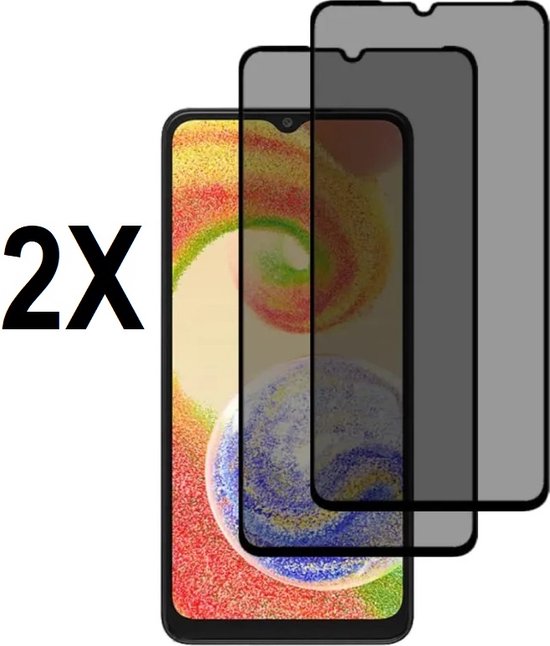 Screenz® - PRIVACY Screenprotector geschikt voor Xiaomi Redmi 9A ...