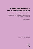 Library Manuals- Fundamentals of Librarianship