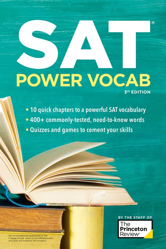 College Test Preparation- SAT Power Vocab, 3rd Edition - cover