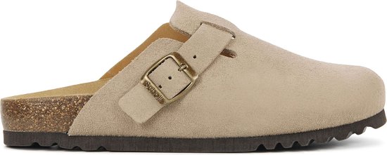 Scholl Dames Muiltjes Fae Beige - Maat 36