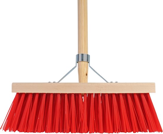 Talen Tools - Bezem - 35 cm - Kunststof haren - Steel 140 cm van Talen Tools — afbeelding 5