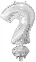 Amscan 9909660, Speelgoed ballon, Folie, Zilver, 5 stuk(s)