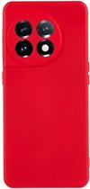 Coverup Colour TPU Back Cover - Geschikt voor OnePlus 11 5G Hoesje - Cadmium Red