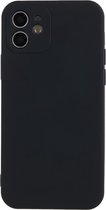 Coverup Colour TPU Back Cover - Geschikt voor iPhone 12 Hoesje - Charcoal Black