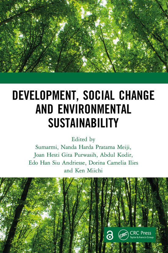 Development, Social Change and Environmental Sustainability - cover