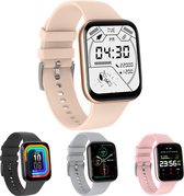 Cinturio SQ1 Gold - Smartwatch voor heren en dames - Sporthorloge – beschikbaar in 4 kleuren