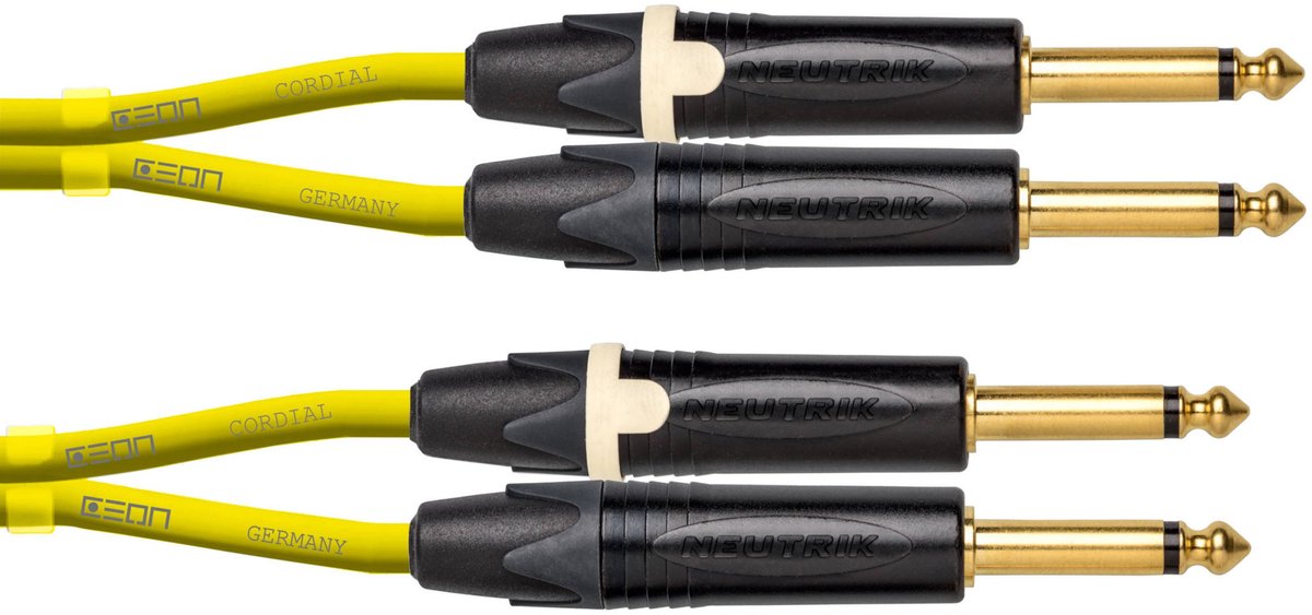 Cordial CEON DJ PLUG 1.5 Y 1,5 m - Audio kabel