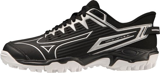 mizuno Wave Lynx 2 Jr.(C) - Black/white - Hockey - Hockeyschoenen - Veld