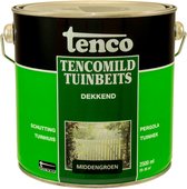 Tenco Tencomild Dekkende Tuinbeits - 2,5 liter - Midden Groen