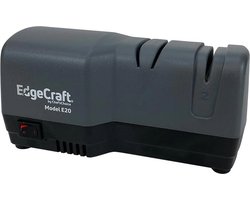 Edgecraft by Chef's Choice Hybrid E20 Messenslijpmachine - Grijs - 40 Watt - Twee Slijpfases - 100% Diamanten - Ook Voor Kartelmessen