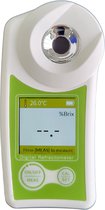 Digitale Refractometer 0-55% Brix - USB-C - Lithium Accu