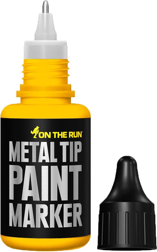 On the Run - Métal Tip Paint Marker - bâton de peinture - pointe 2-3mm - 20ml - Or