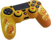 Dragon Ball Z PS4 Siliconen Controller Skin met Thumb Grips - LED sticker