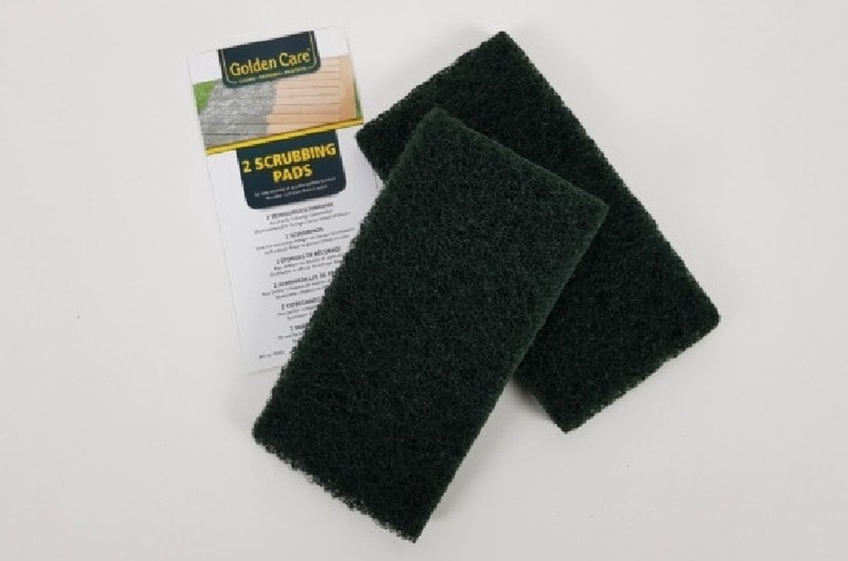 Golden Care - schoonmaakpads - per 2