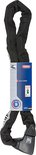 Zwart ABUS kettingslot 8900 met ART 4 keurmerk, bedekt met witte ABUS logo's.