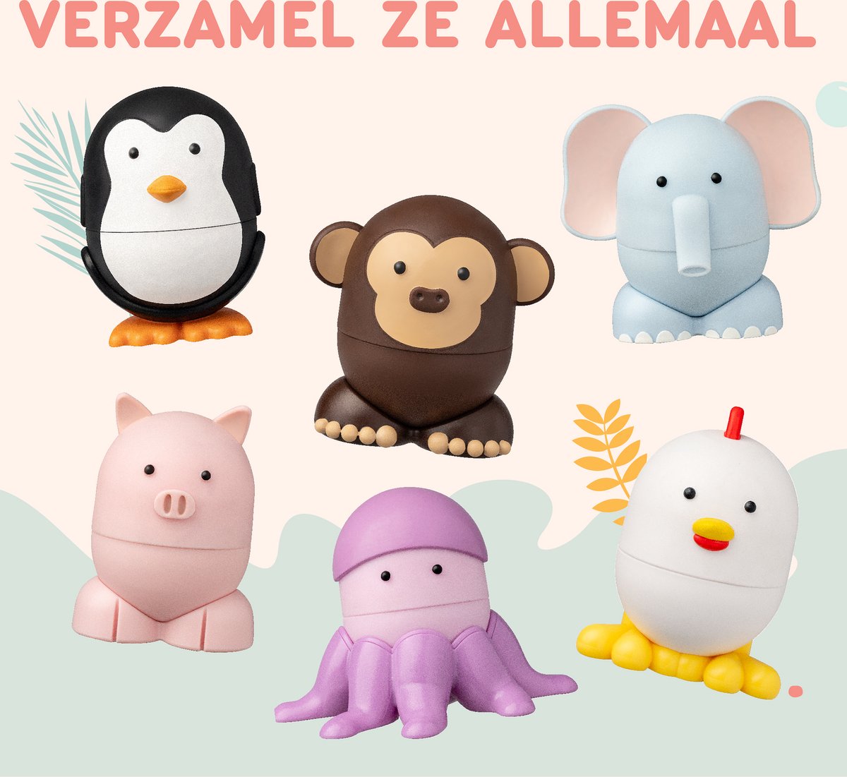 Magimals Wibbly Wobbly Safari |magnetisch speelgoed| baby speelgoed| speelgoed 1 jaar/2jaar/3jaar| speelgoed jongens en meisjes| badspeelgoed| dierenspeelgoed — afbeelding 2