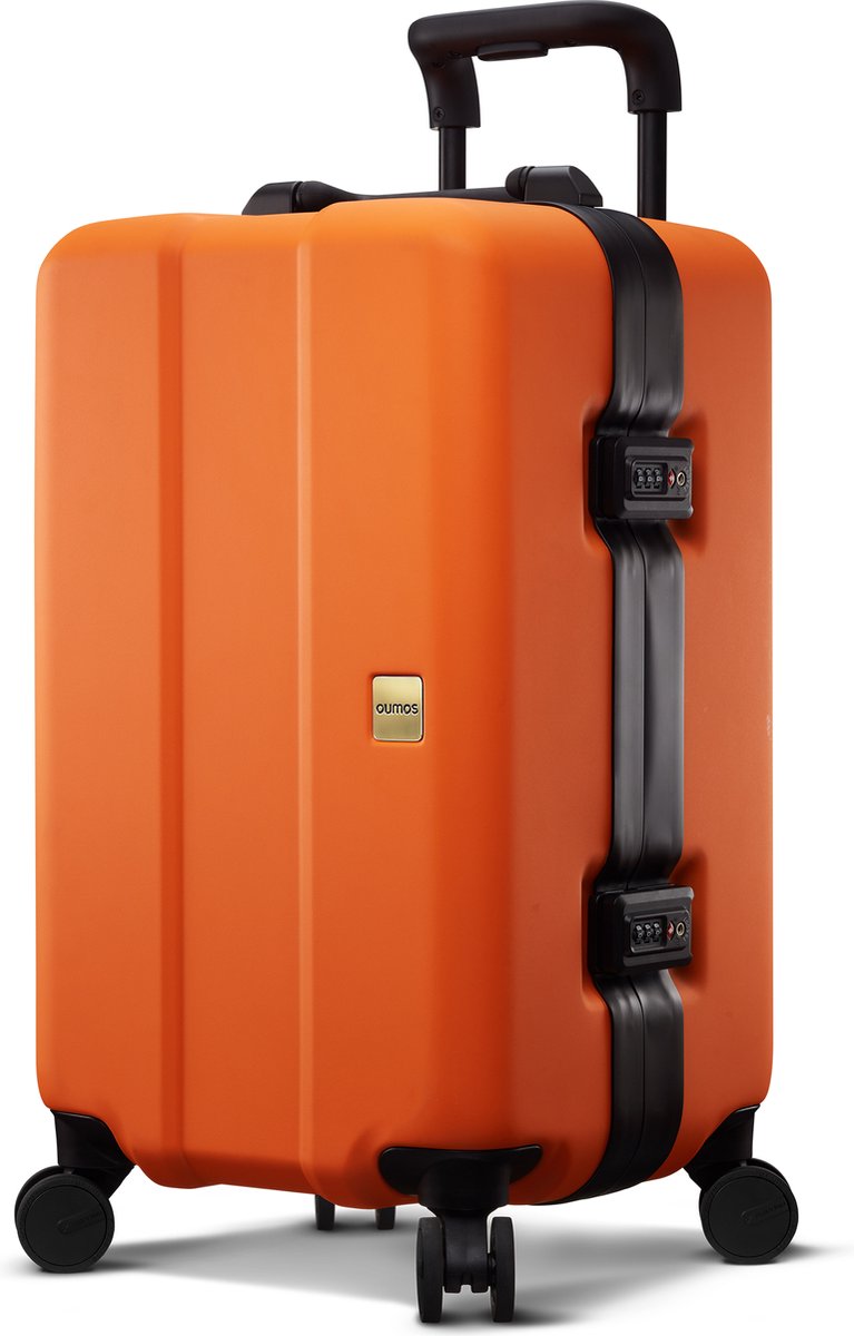 OUMOS BABE Orange Clémentine Reiskoffer 45L/21 inch