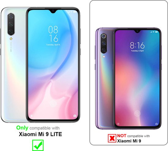 Cadorabo 3x Armor Film pour Xiaomi Mi 9 LITE - Film de protection en CRYSTAL CLEAR