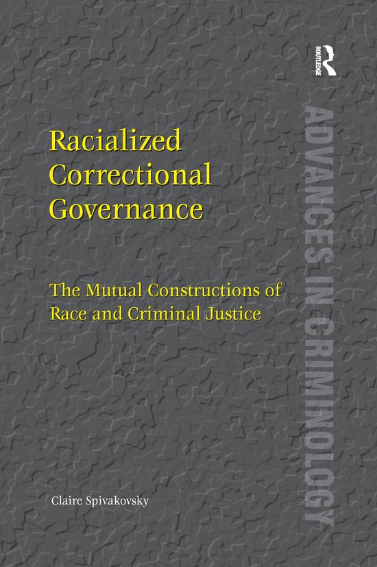 Racialized Correctional Governance - cover