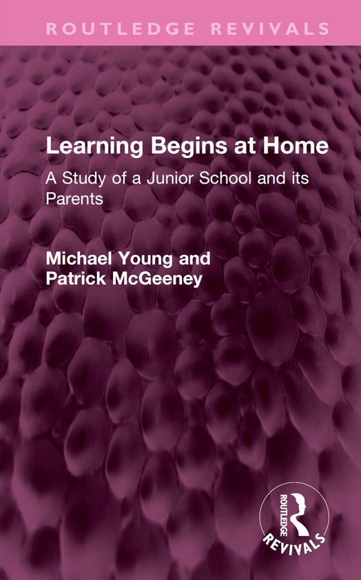 Routledge Revivals- Learning Begins at Home - cover