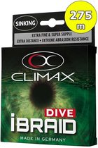 Climax IBraid Dive Olive 275 m 7,5 kg 0,15 mm