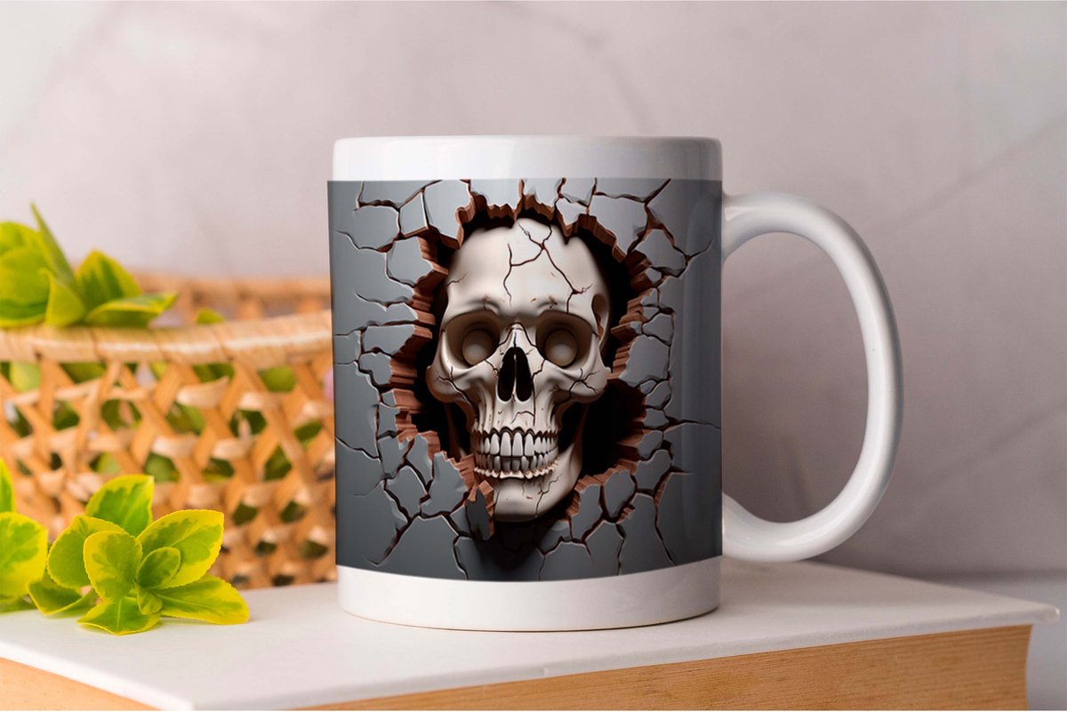 Mok Laughing - SkullArt - SkullLove - SkullLovers - Gift - Cadeau-SkullLife - SkullDesign - SkullPhotography - SkullArtists - SkullInspired