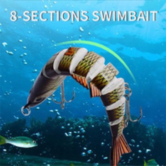Arra Fire tiger - Realistische kunstaas - Lure - Roofvissen - lokaas - kuntaas - hardbait vissen van Arra — afbeelding 2