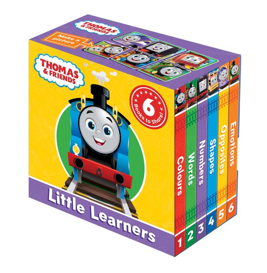 THOMAS & FRIENDS LITTLE LEARNERS POCKET LIBRARY - cover