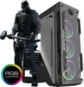 omiXimo - Game PC - AMD Ryzen 5 2400G - AMD Radeon RX Vega 11 - 8 GB ram - 480 GB SSD - LC988