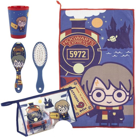 Tas met accessoires Harry Potter 4 Onderdelen Rood