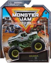 Hot Wheels Monster Jam truck Soldier Fortune - monstertruck 9 cm schaal 1:64