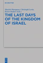Beihefte zur Zeitschrift fur die Alttestamentliche Wissenschaft511-The Last Days of the Kingdom of Israel