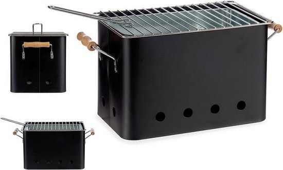 Barbecue Draagbare Met handvatten Ijzer (20,5 x 20,7 x 32 cm) van BBQ Classics — afbeelding 3