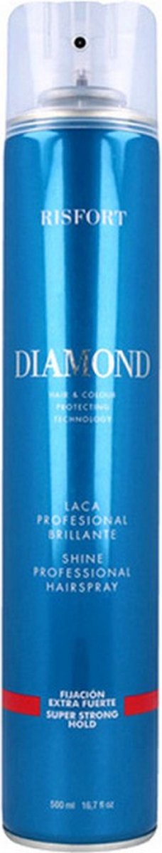 Extra Vasthoudende Haarspray Diamond Risfort (500 ml)