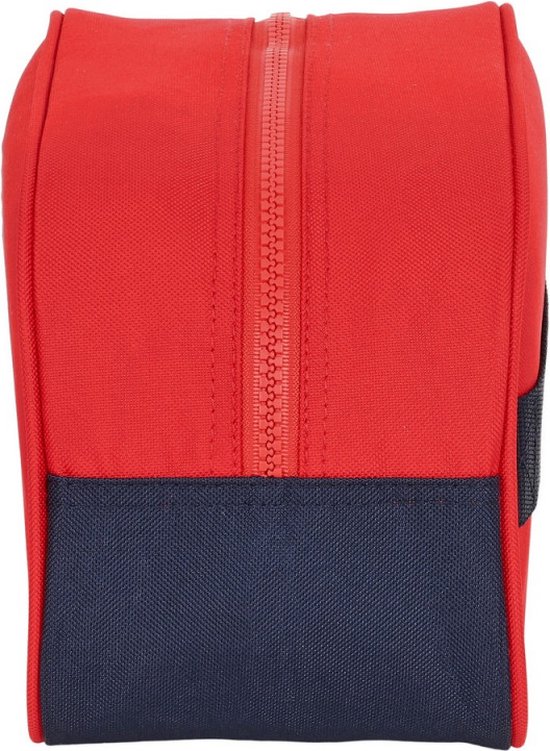 Paw Patrol Cool Kulturbeutel für Kinder, anpassbar an den Wagen, ideal für Kinder von 5 bis 14 Jahren, bequem und vielseitig, Qualität und Widerstandsfähigkeit, 26 x 16 x 9 cm, Rot/Blau, M