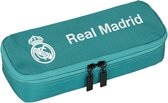 Trousse scolaire Real Madrid CF Turquoise Wit (22 x 5 x 8 cm)