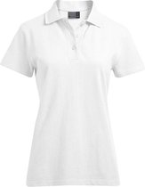Damespolo 'Superior' met korte mouwen White - L