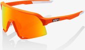 100% S3® Neon Orange HiPER® Red Multilayer Mirror Lens + Clear Lens Included