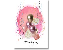 Uitnodigingskaarten - Volwassenen - Kaartenset van 20 stuks - A6 formaat - Gratis Verzonden